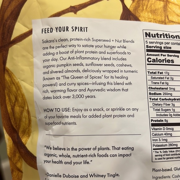 SAKARA superseed + nut blend - Picture 3 of 5